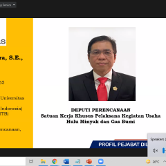 Benny Lubiantara Isi Kursi Deputi Perencanaan SKK Migas