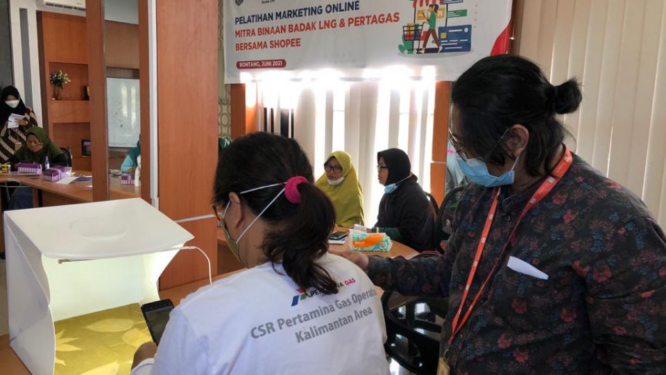 Pertagas dan Badak LNG Gandeng Shopee Dukung UMKM Naik Kelas