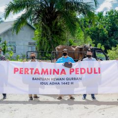 Pertagas Salurkan Bantuan Hewan Kurban ke 109 Titik Lokasi
