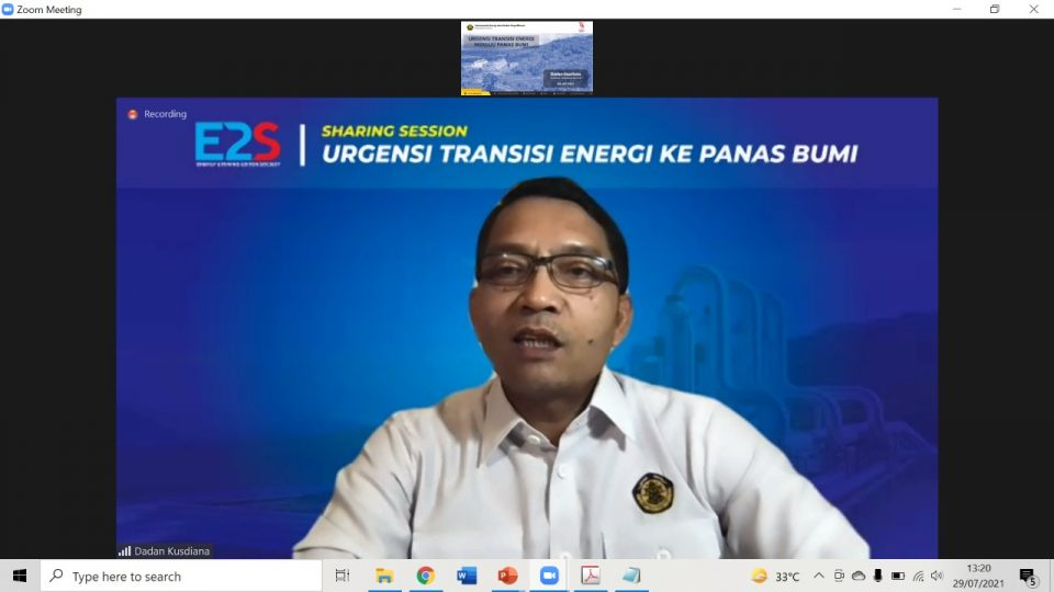 Panas Bumi Berpotensi Jadi Backbone Transisi Energi