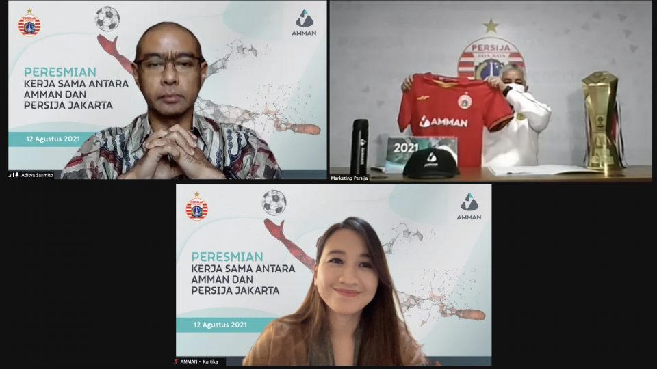 Amman Mineral Sponsori Persija di Liga Satu