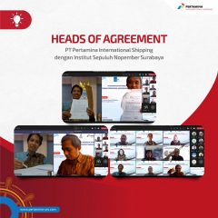 Pertamina International Shipping Gandeng ITS Kaji Penggunaan LNG sebagai Alternative Fuel Kapal Milik Pertamina