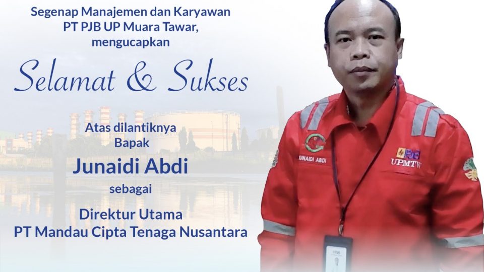 GM UP Muara Tawar PJB Jabat Dirut MCTN