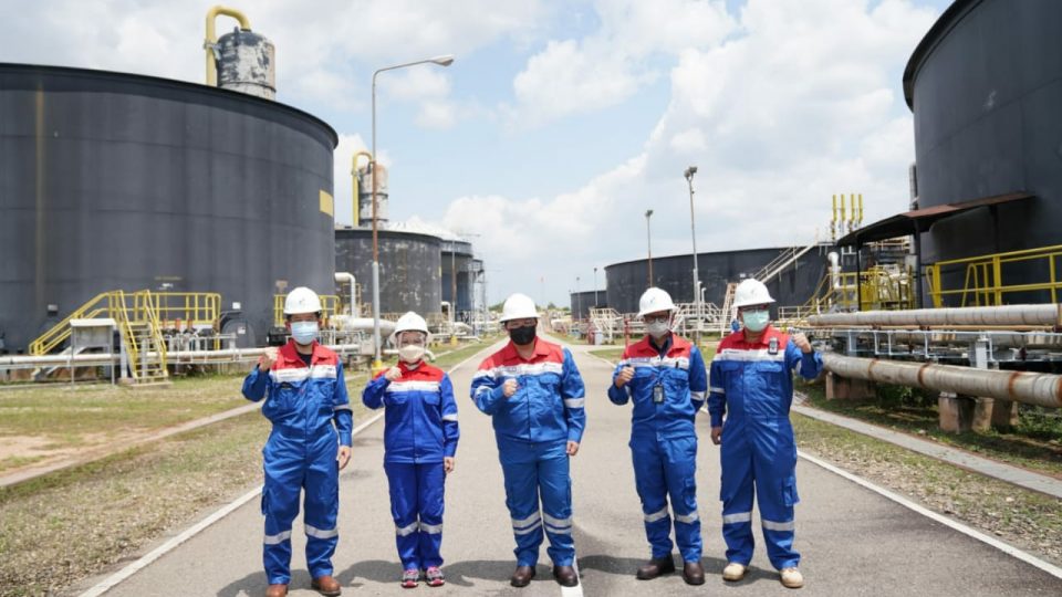 Tinjau Blok Rokan, Menteri BUMN Tekankan Upaya Peningkatan Produksi