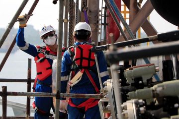 Jaga Operasional Kilang, Perta Arun Gas Gelar Latihan Emergency Drill