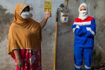 Pertagas Niaga Tambah 1.070 Sambungan Gas Rumah Tangga di Sidoarjo