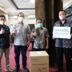 Amman Mineral Salurkan Bantuan 100 Oksigen Konsentrator