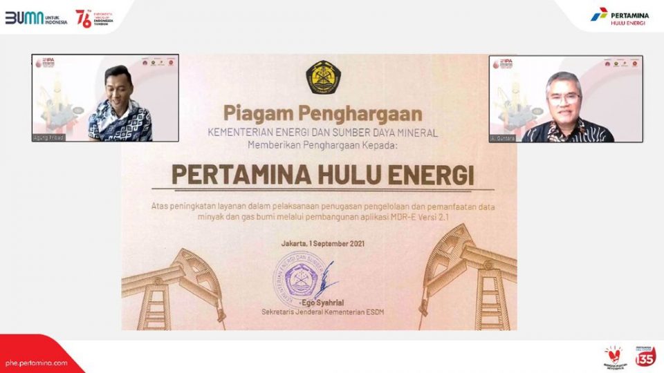 Dorong Industri Migas Nasional, Pertamina Hulu Energi Kembangkan Platform Data Digital