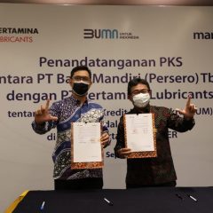 Pertamina Lubricants Gandeng Bank Mandiri Perkuat Layanan Kredit Usaha Mikro Untuk Outlet