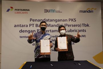 Pertamina Lubricants Gandeng Bank Mandiri Perkuat Layanan Kredit Usaha Mikro Untuk Outlet