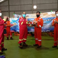 Sambangi Pertamina Hulu Mahakam, SKK Migas Tinjau Kesiapan Sistem Shore Base Terintegrasi
