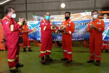 Sambangi Pertamina Hulu Mahakam, SKK Migas Tinjau Kesiapan Sistem Shore Base Terintegrasi