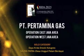 Pertagas Raih Dua Penghargaan di Indonesian SDGs Award