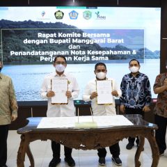 Komite Bersama dan Pemkab Manggarai Barat Teken MoU Pengembangan Panas Bumi