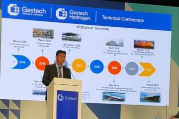Perta Arun Gas Beberkan Operasi dan Rencana Ekspansi Bisnis di Gastech 2021