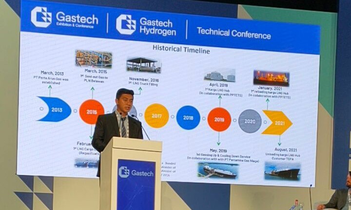 Perta Arun Gas Beberkan Operasi dan Rencana Ekspansi Bisnis di Gastech 2021
