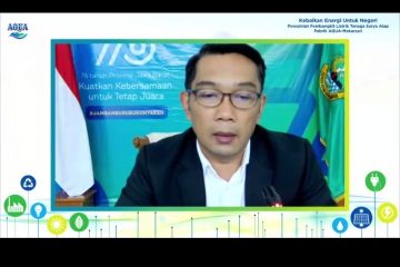 PLTS Atap Danone-Aqua Beroperasi, Pemprov Jawa Barat Targetkan  Proporsi EBT 20,1%