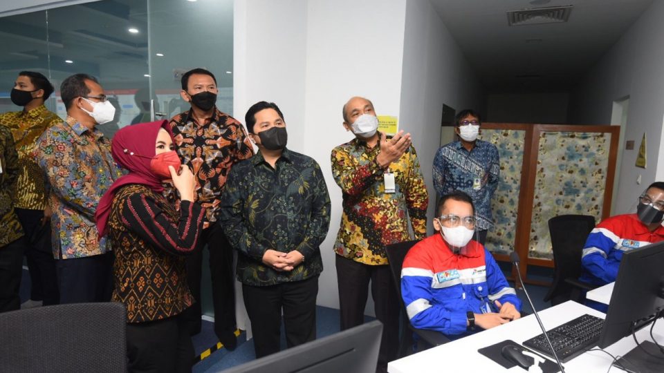 Seluruh Operasional Subholding Pertamina Diawasi Integrated Command Center