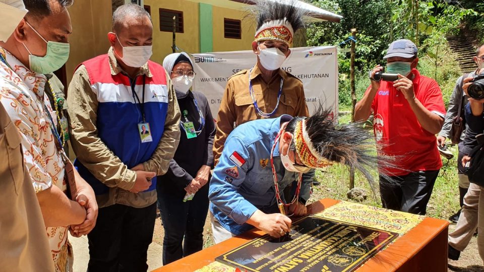 PT Kilang Pertamina Internasional Unit Kasim Bangun Klinik Karantina TWA Sorong