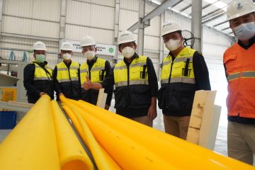 Kejar TKDN 50%, PGN Produksi Pipa Polyethylene Untuk Pembangunan Jargas