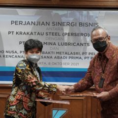 Pertamina Lubricants Gandeng Krakatau Steel Perkuat Ekosistem Industri Nasional
