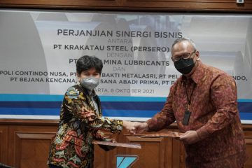 Pertamina Lubricants Gandeng Krakatau Steel Perkuat Ekosistem Industri Nasional