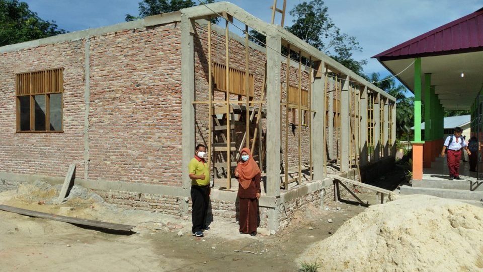 Pertagas Bantu Sekolah di Rokan Hilir