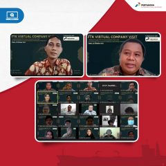 Go Collaborative, Pertamina International Shipping Company Visit dengan FTK ITS Secara Virtual