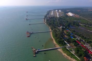 Kawal Proyek Strategis Nasional, Subholding Pertamina dan Kementerian BUMN Tinjau Terminal Tuban dan Tanjung Uban