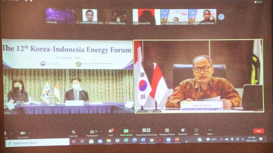 Indonesia Jajaki Kerja Sama Pengembangan Shale Gas dengan Korea Selatan