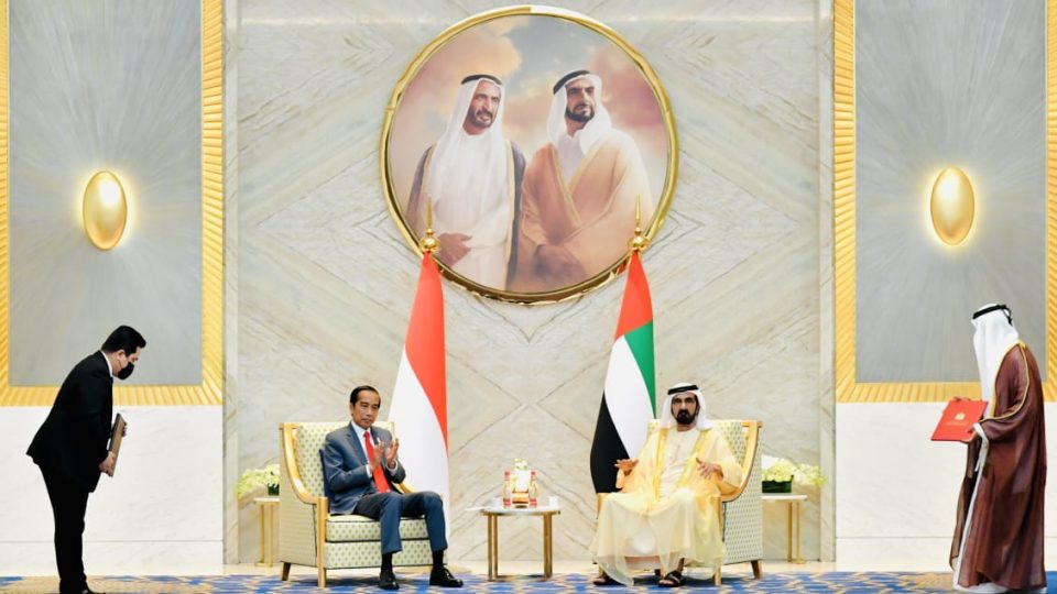 UEA Komitmen Investasi US$32,7 Miliar, Termasuk untuk PLTS Terapung dan Kilang Pertamina