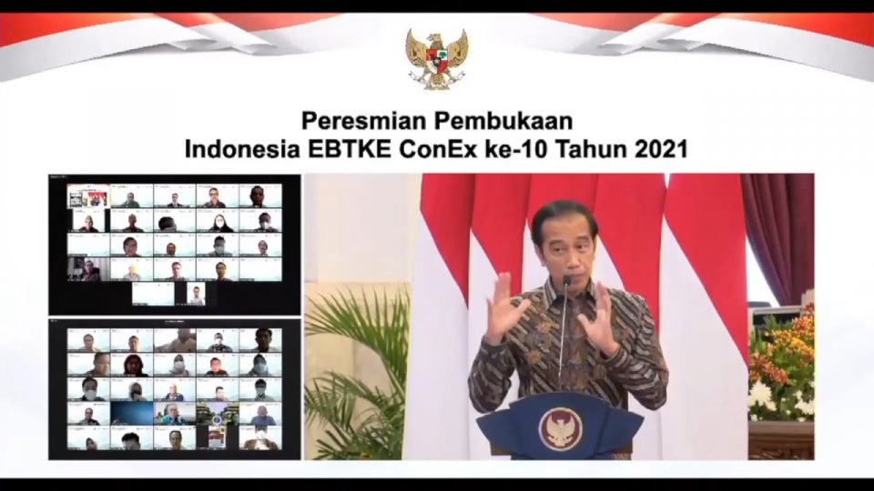 Jokowi Tekankan Skenario Transisi Energi Menuju Net Zero Emission