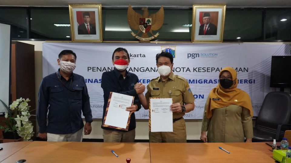 PGN – Dinas Nakertrans dan Energi Jakarta Gelar Pelatihan Penyambungan Pipa