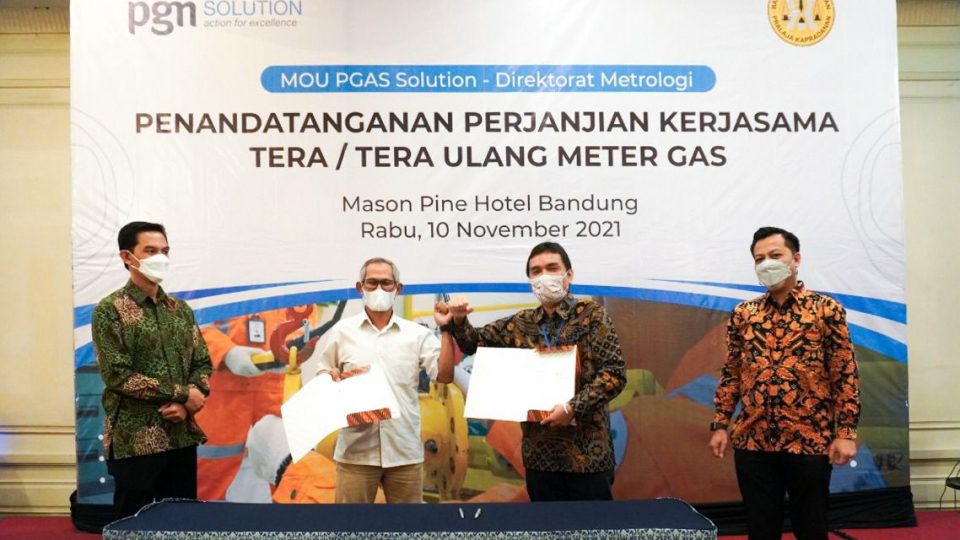 PGN – Kementerian Perdagangan Perpanjang Kerjasama Tera dan Tera Ulang Gas Bumi