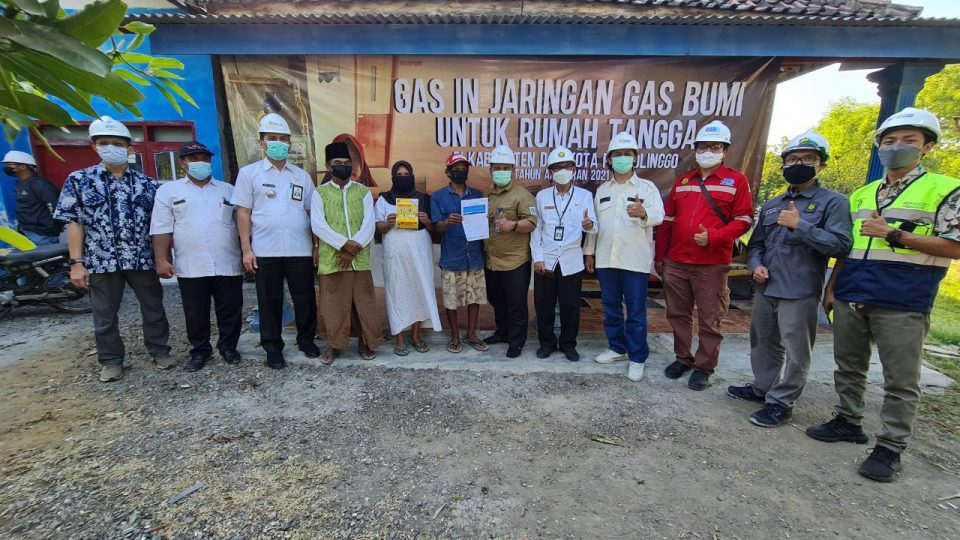 Gas Mulai Mengalir ke 23.570 Sambungan Rumah Tangga di Pasuruan dan Probolinggo