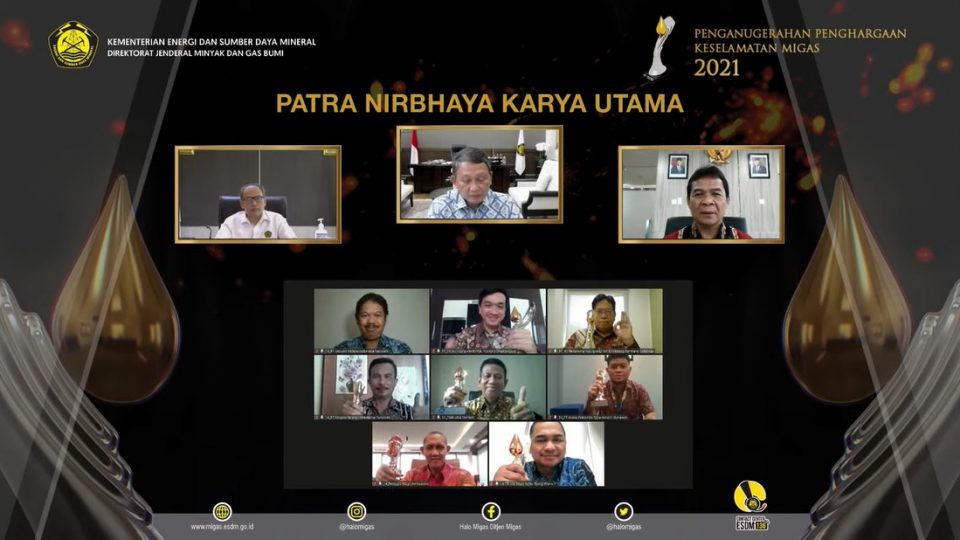 Sub Holding Gas Pertamina Borong Penghargaan Keselamatan Migas Kementerian ESDM