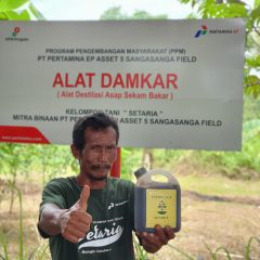 Tante Siska dari Pertamina Field Sangasanga Banjir Pujian