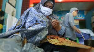 Rumah Batik Komunitas Difabel Binaan Pertamina EP Tarakan Field Kebanjiran Permintaan