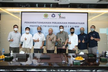 PT SMI Kucurkan Rp207 Miliar Biayai Proyek PLTM Bayang Nyalo