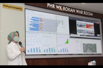 Dorong Pengeboran 400-500 Sumur Baru di 2022, PHR Resmikan Pusat Kendali Operasional