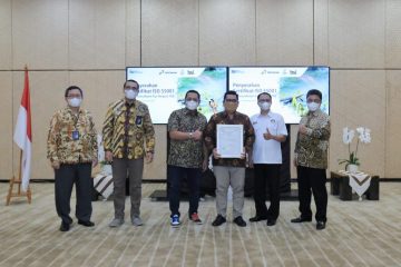 Dapatkan ISO 55001, Pengelolaan Pipa South Sumatera West Java Diakui Dunia Internasional