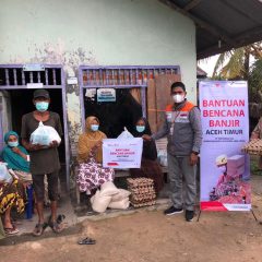 Tanggap Bencana Banjir, Pertamina Gas Salurkan Bantuan ke Aceh Timur