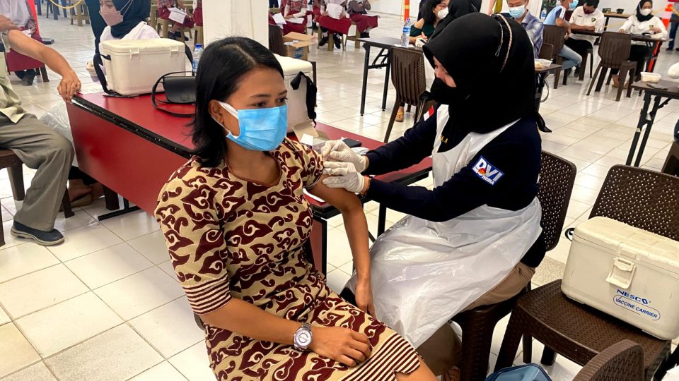 Pertagas dan Polda Sumatera Selatan Berkolaborasi Percepat Program Vaksinasi