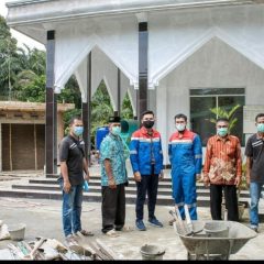 Pertagas ONSA Kembangkan Fasilitas Ibadah di  Nagori Timbaan Simalungun