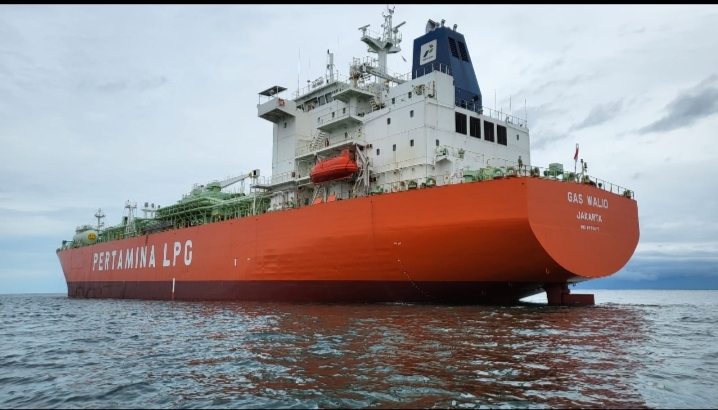 Direksi Pertamina International Shipping Kawal Kesiapan Pelayaran Internasional Kapal Tanker MT Gas Walio