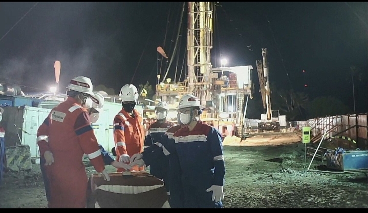 Pertamina EP Bunyu Field Tajak Sumur B2102