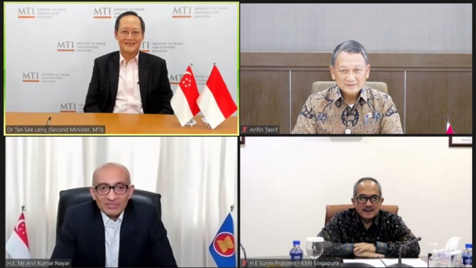 Indonesia-Singapura Sepakati Kerja Sama Sektor Energi, Jual Beli Listrik Salah Satunya