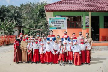 Pertagas Tuntaskan Pembangunan SDN 037 di Area Proyek Pipa Minyak Rokan