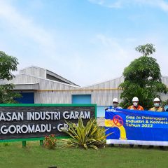 Gunakan Gas, Efisiensi PT Garam Meningkat 30%