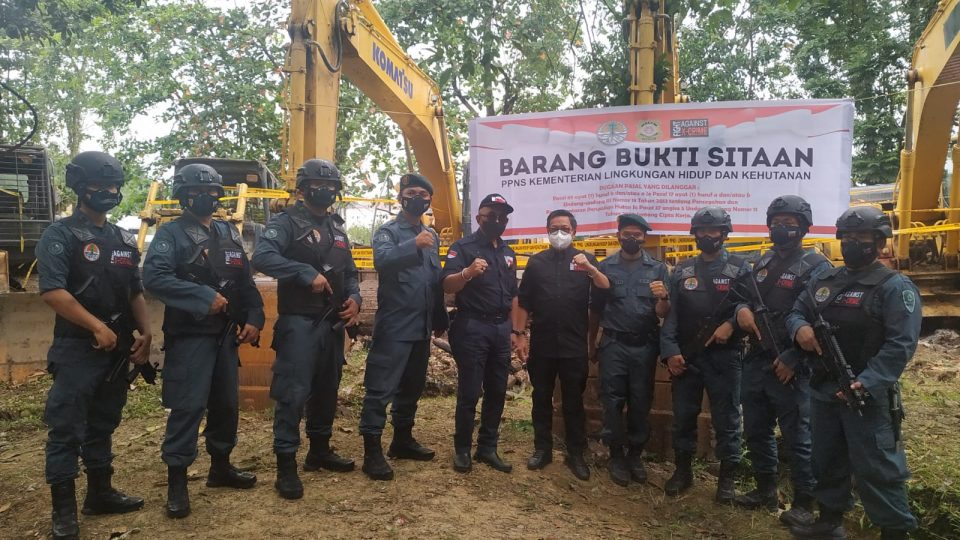 KLHK Tindak Tambang Batu Bara Illegal di Tahura Bukit Soeharto di Kalimantan Timur